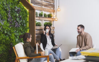 Klimaatneutrale setting in Nieuwe Buitensociëteit Zwolle.
